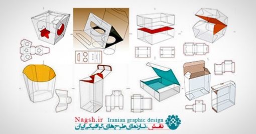 دانلود تصاویر وکتور لایه باز برش جعبه